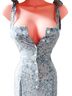 Free People Floral Blue Romper Size XS - photo 2
