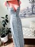 Free People Floral Blue Romper Size XS - photo 4