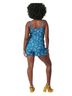 Unique Vintage Print Blue Romper Size M - photo 2