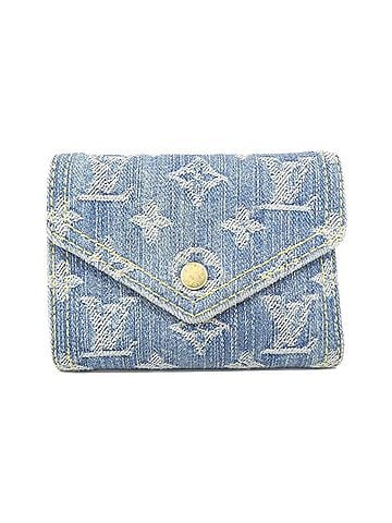 Louis Vuitton Louis Vuitton Monogram Denim Portefeuille Victorine M13212 Wallet (view 1)