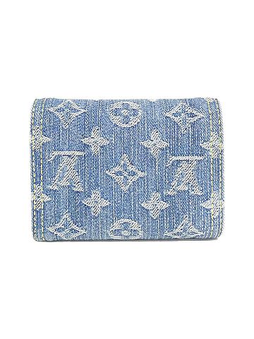 Louis Vuitton Louis Vuitton Monogram Denim Portefeuille Victorine M13212 Wallet (view 2)