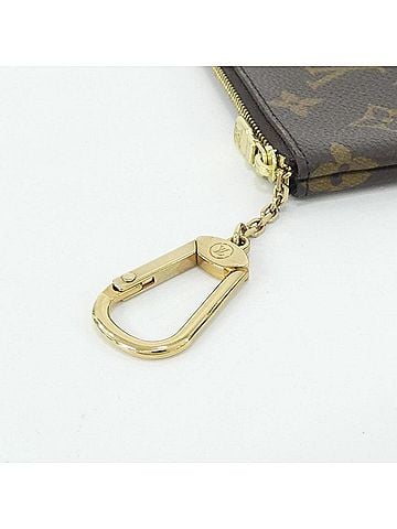 Louis Vuitton Louis Vuitton Monogram Pochette Clé M62650 Coin & Key Case (view 2)