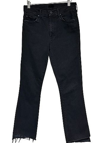 Mother Insider Crop Step Fray  Jeans (view 1)