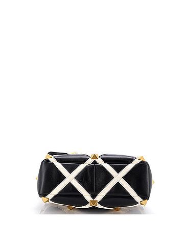 Valentino Garavani Roman Stud Flap Bag Quilted Leather Large (view 2)