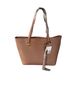 Anne Klein Brown Leather Tote One size - photo 3