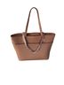 Anne Klein Brown Leather Tote One size - photo 6