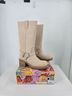 Free People 100% Leather Ivory Boots Size 9 1/2 - photo 12
