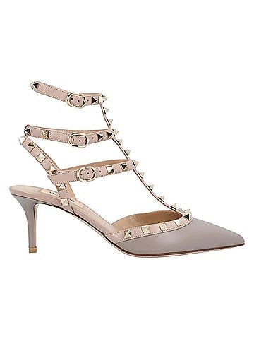 Mario Valentino Valentino Garavani Rockstud pointed-toe pumps (view 1)