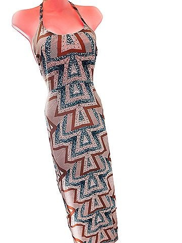 Free People Whispers of the Desert Wind tribal wanderlust boho Maxi Casual Dress (view 2)