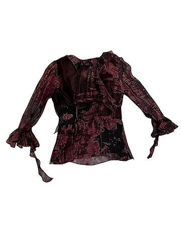 Christian Lacroix Long Sleeve Blouse (view 2)
