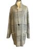 Rachel Zoe Plaid Blue Coat Size XL - photo 2
