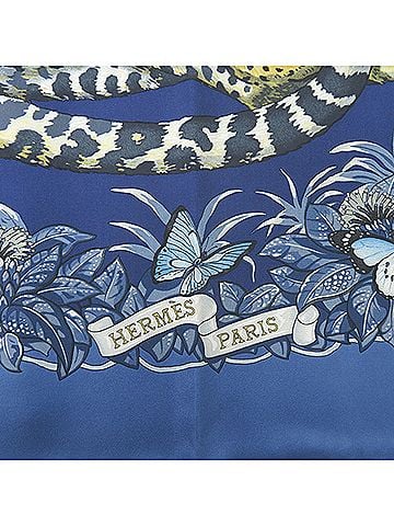 Hermès Jungle Love Silk Scarf 90 (view 2)