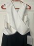 Eliza J Black White Jumpsuit Size 14 (petite) - photo 5