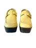 Charlotte Stone 100% Leather Solid Yellow Mule/Clog Size 9 - photo 4