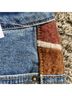 Driftwood Yellow Brown Teal Jeans Size 30 - photo 11