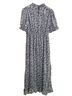 Hayden Floral Blue Casual Dress Size L - photo 2