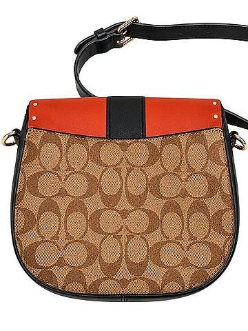 Coach Georgie Saddle Bag Crossbody Bag (view 2)