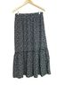 Hayden Floral Black White Casual Skirt Size L - photo 2