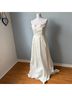 Lulus 100% Polyester White Casual Dress Size L - photo 4