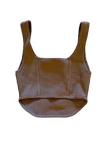 Aritzia Sculpt Knit Bustier Tank Top (view 2)