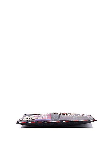Gucci Night Courrier Pouch GG Coated Canvas with Applique (view 2)