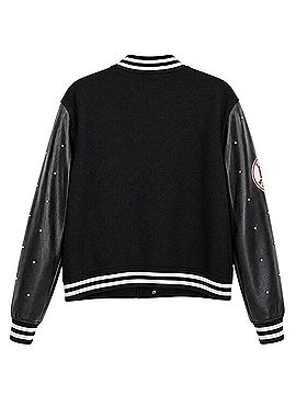 The Wild Collective Boston Red Sox Varsity Jacket Jacket (view 2)