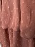Tea n Rose Solid Pink Casual Dress Size L - photo 4