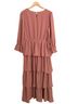 Tea n Rose Solid Pink Casual Dress Size L - photo 2