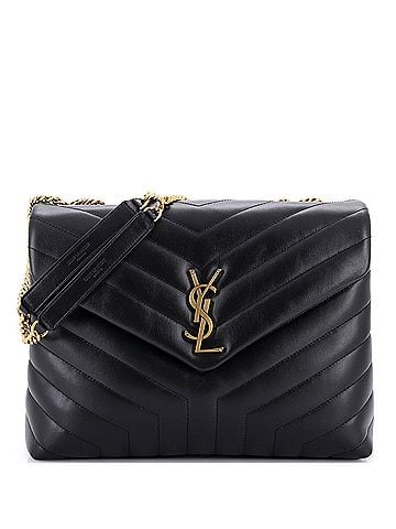 Saint Laurent Loulou Shoulder Bag Matelasse Chevron Leather Medium (view 1)