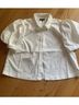 Modern Works White Short Sleeve Blouse Size L - photo 4