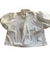 Modern Works White Short Sleeve Blouse Size L - photo 2