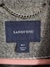 Lands' End 53% Wool 32% Rayon 15% Nylon 100% Polyester Gray Coat Size 8 - photo 4