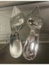 Nina 100% Synthetic Solid Silver Heels Size 8 1/2 - photo 9