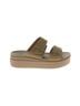 Crocs Brown Tan Sandals Size 7 - photo 1
