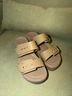 Crocs Brown Tan Sandals Size 7 - photo 3