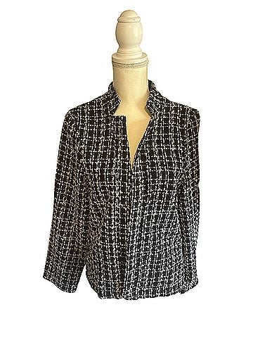 Shein open front notch collar Blazer (view 1)