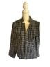 Shein 100% Polyester Checkered-gingham Black White Blazer Size XL - photo 1