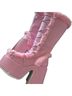 Demonia Pink White Boots Size 10 - photo 2