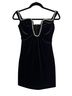 Self-Portrait Black Silver Cocktail Dress Size 0 - photo 1