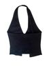 Reformation Black Halter Top Size S - photo 2