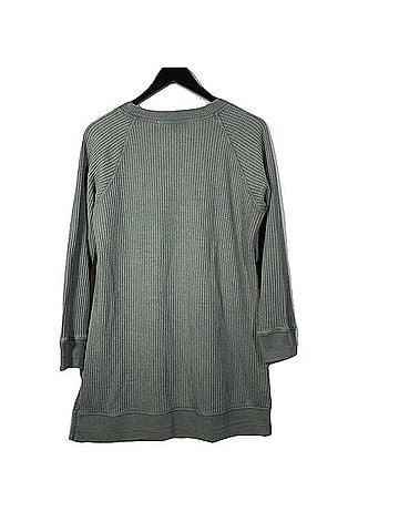 Soft Surroundings Autumn Waffle Knit Long Sleeve T-Shirt (view 2)