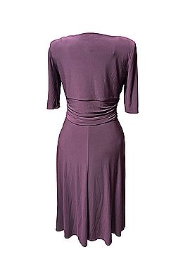 leather wrap dress Faux Leather Maxi Dress Black / S