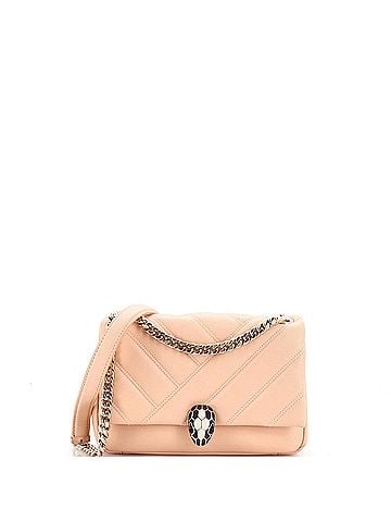 Bvlgari Serpenti Cabochon Shoulder Bag Diagonal Quilted Leather Small (view 1)