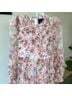 Needle & Thread Floral Pink Multi Color Cocktail Dress Size 4 - photo 12