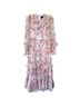 Needle & Thread Floral Pink Multi Color Cocktail Dress Size 4 - photo 1