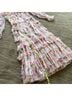 Needle & Thread Floral Pink Multi Color Cocktail Dress Size 4 - photo 8