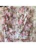 Needle & Thread Floral Pink Multi Color Cocktail Dress Size 4 - photo 6
