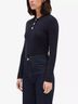 Claudie Pierlot Solid Gold Blue Pullover Sweater Size XS - photo 8