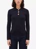 Claudie Pierlot Solid Gold Blue Pullover Sweater Size XS - photo 6