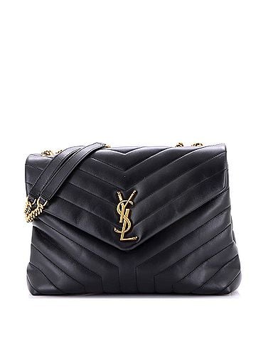 Saint Laurent Loulou Shoulder Bag Matelasse Chevron Leather Medium (view 1)
